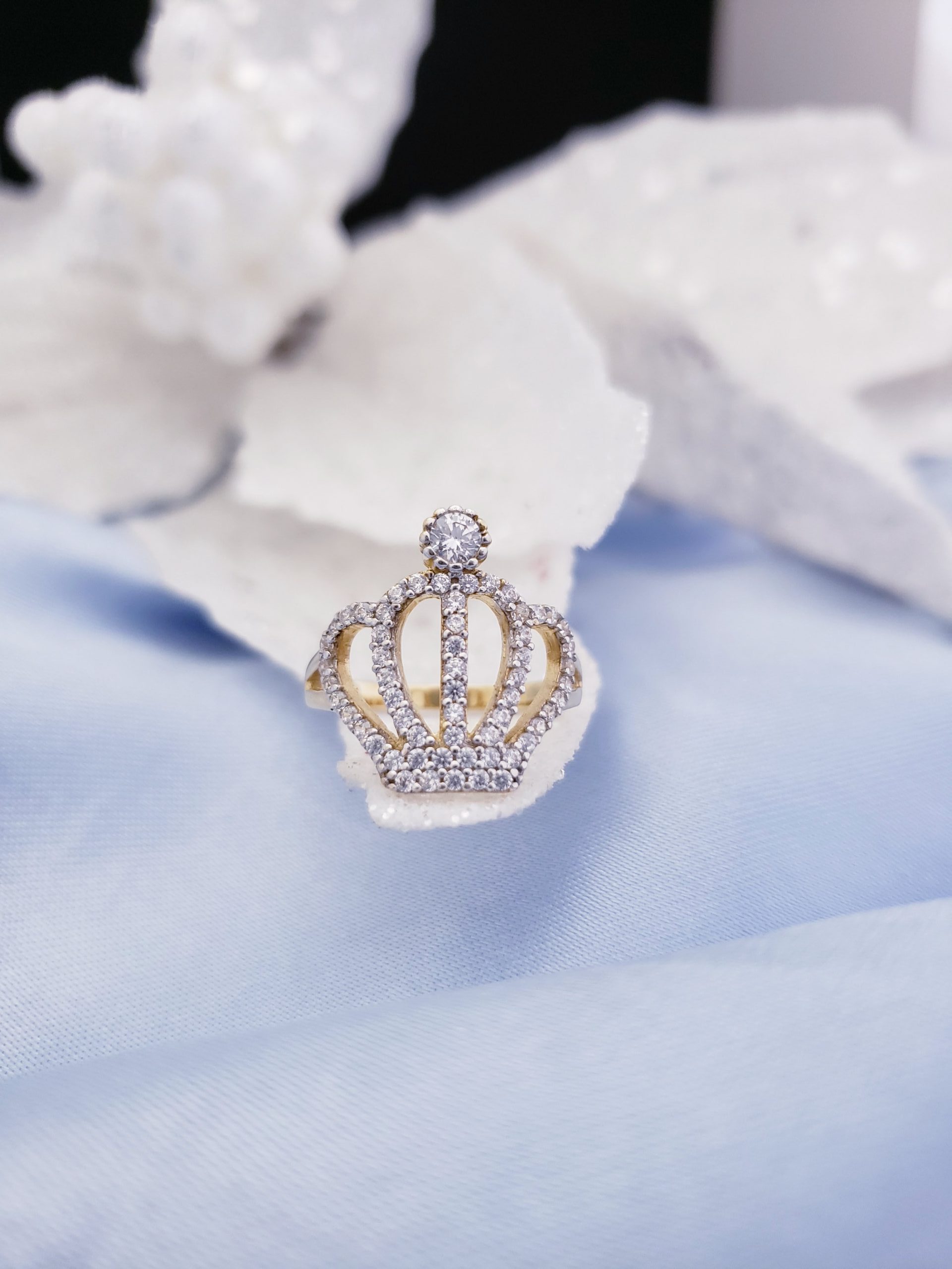 Crown Crystal Ring