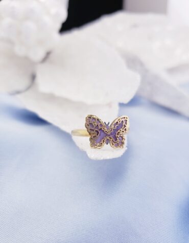 Butterfly Purple Ring