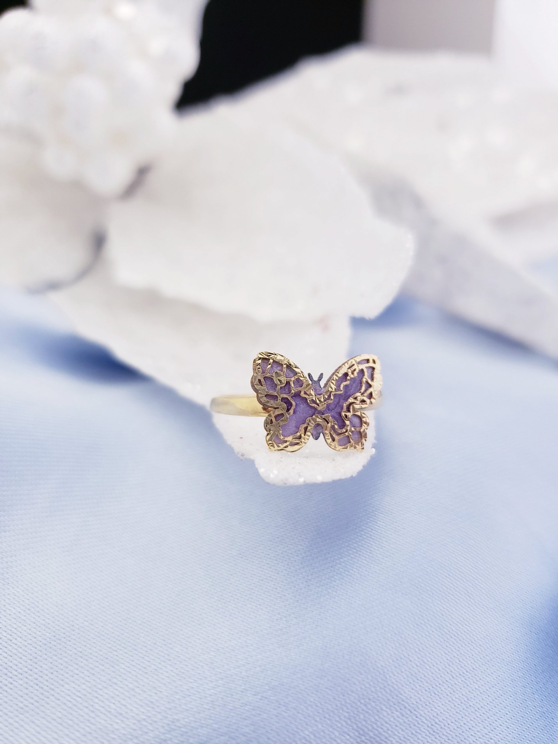 Butterfly Purple Ring