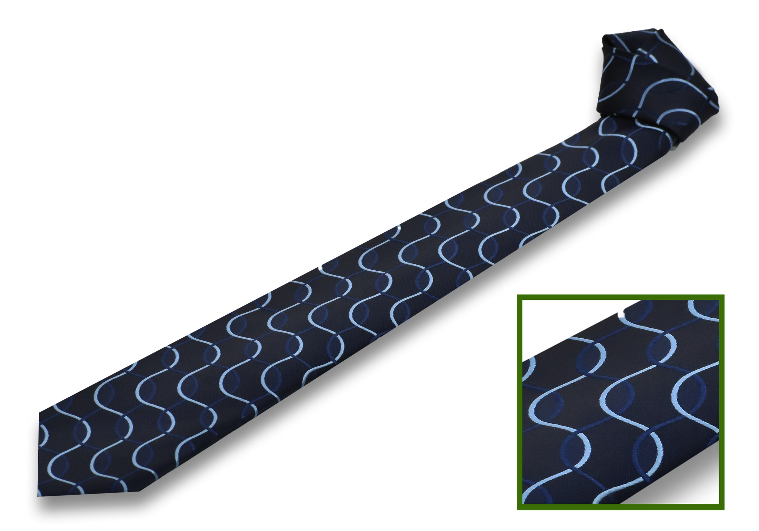 European Design 100% Silk Tie for Men
