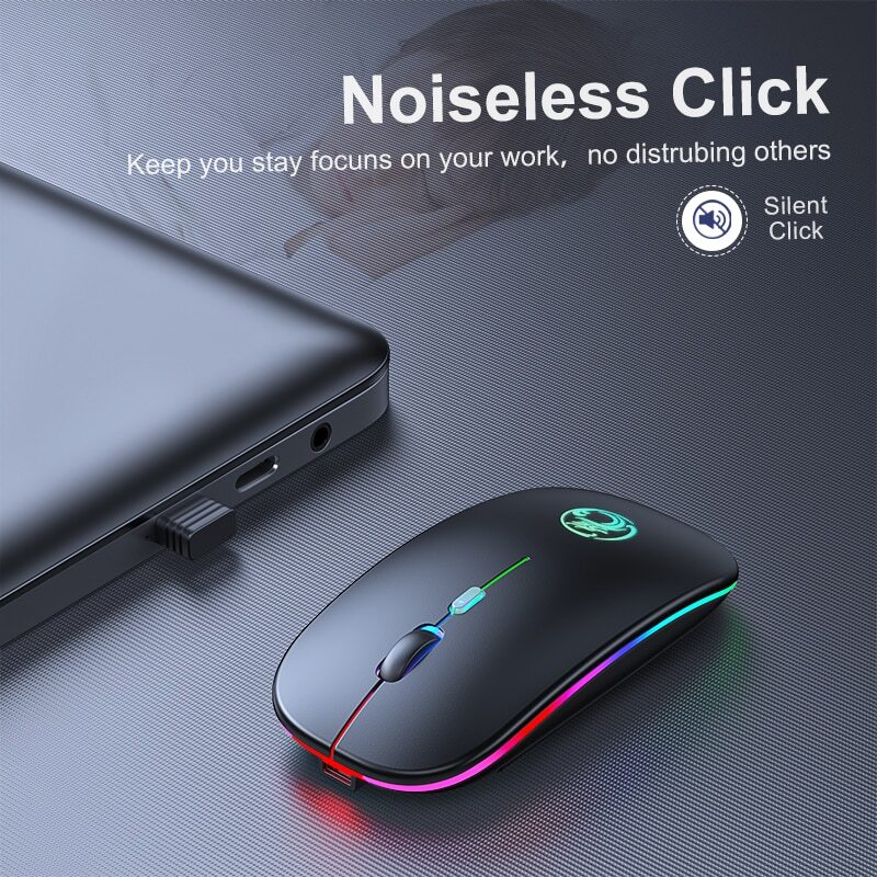 wireless mouse LED