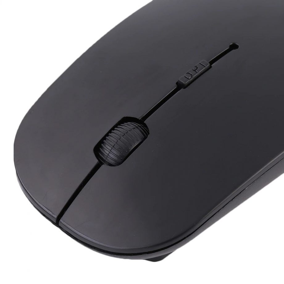 Professional 2.4GHz Optical Wireless Mouse black